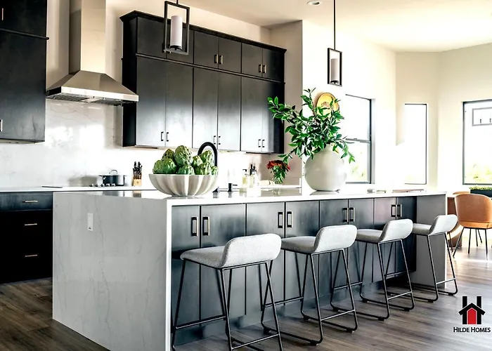 Peaceful Getaway To A New Custom-built Luxury Ferienhaus